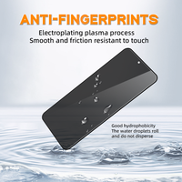 Protection d'écran en verre trempé anti-espionnage, anti-rayures, anti-éclats, couverture intégrale 9H 2.5D pour VIVO Y31 Y48 50 60 300 500 600