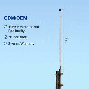146-162.5MHz di động ăng-ten VHF RF Omni directionnel ngoài trời Marine đài phát thanh ăng-ten 2dBi linh hoạt mùa xuân ham ăng-ten di động - Product Image 2