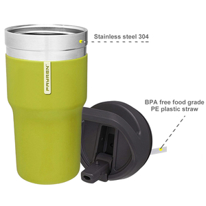 Taza de Café de Acero Inoxidable 304 de Doble Pared, Aislada, con Recubrimiento en Polvo, <span class=keywords><strong>para</strong></span> Sublimación, Taza de Viaje <span class=keywords><strong>para</strong></span> Agua, Precio Económico al por Mayor - Product Image 3