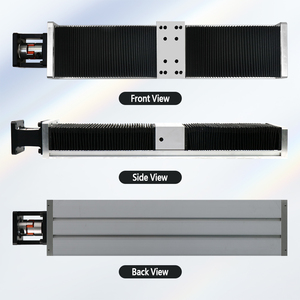 ฝาครอบกันฝุ่นสำหรับโต๊ะเลื่อน HLTNC รุ่น HL15100 โมดูลแท่นเลื่อนรางคู่พร้อมชุดขายึดมอเตอร์ 57 มม. - Product Image 3