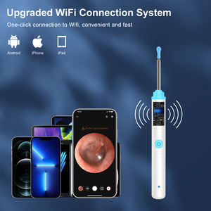 Nettoyeur d'oreille visuel avec caméra, kit de retrait de cérumen, otoscope, endoscope de retrait de cérumen, outil de nettoyage d'oreille, mini caméra, recharge USB-C - Product Image 6