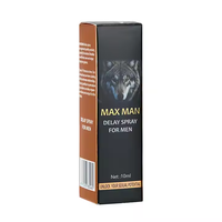 Venta al por mayor Maxman Sex Power Spray Long Time Sex Delay Spray para hombres Sin efectos secundarios