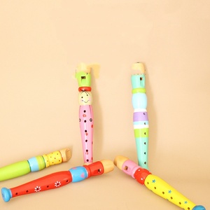 Flauta de Madera de 6 Orificios para Niños, Instrumento Musical de Juguete para Principiantes, Flauta para la Iniciación Musical - Product Image 3