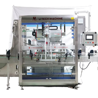 Ligne de production automatique de remplissage d'eau pure en bouteilles de 5 gallons / Machine de remplissage d'eau en bouteilles de 5 gallons