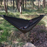 2024 nouveau Style réglable fort Ripstop Nylon arbre tente banane hamac avec moustiquaire pour voyage en plein air et randonnée