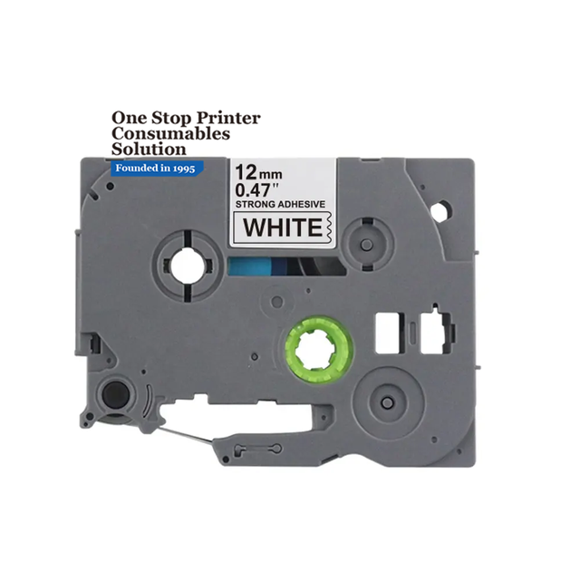 INK-POWER Tze-231 Tze231 Tze 231 Tz231 Tz-231 12mm Premium Black on White P-Touch Label Tape Cartridge Compatible for Brother