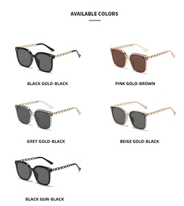 Gafas <span class=keywords><strong>de</strong></span> <span class=keywords><strong>sol</strong></span> Retro <span class=keywords><strong>de</strong></span> Metal cuadradas <span class=keywords><strong>de</strong></span> gran tamaño <span class=keywords><strong>para</strong></span> mujer, <span class=keywords><strong>lentes</strong></span> UV400, gafas <span class=keywords><strong>de</strong></span> <span class=keywords><strong>sol</strong></span> <span class=keywords><strong>para</strong></span> PC, pesca, uso <span class=keywords><strong>de</strong></span> viaje - Product Image 5