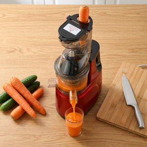 Extracteur de jus lent électrique Painting Body Electric Citrus Press 80mm à grande ouverture, capacité 650ml, pour fruits et légumes, 220V 150W, faible niveau sonore, usage domestique - Product Image 3