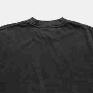 T-shirt court SINS BOXY 100% coton, col rond, style streetwear, manches courtes, tissu épais - Product Image 4