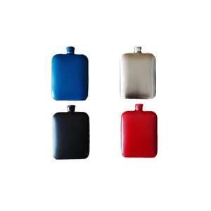Wholesale Powder Coated Stainless Steel Flask 6 oz Hip Flasks for Men Women Groomsman Bridesmaid Birthdays Gift - Product Image 4