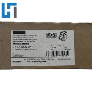 โมดูลเบรกเกอร์ป้องกันมอเตอร์แบบใหม่ รุ่น 3RV2021-4AA10 ตัวควบคุมการโปรแกรม PLC 3RV20214AA10 มีสินค้าในสต็อก - Product Image 2