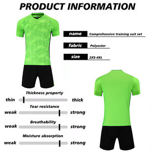 2025定制复古足球套装成人儿童高品质足球球衣汽车名称印刷顶级风格训练 - Product Image 2