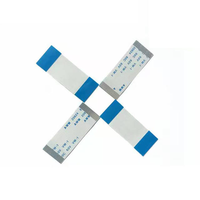 0.5/1.0/1.25mm 2-50 Pin Flexible FPC FFC Cable FFC Flexible Flat Ribbon Cable Assembly for Lcd Tv