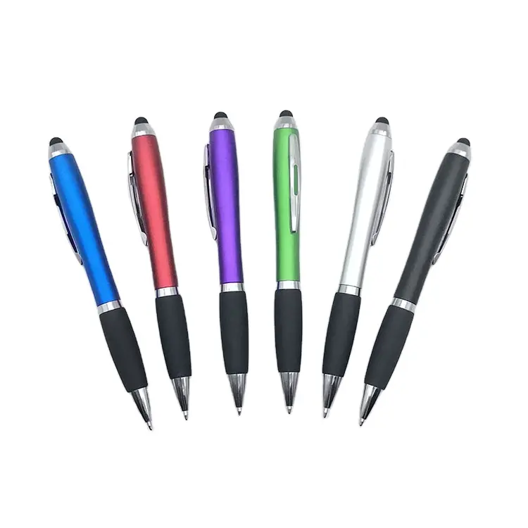 מדגם חינם MOQ 1 חתיכה פופולרי מתנות קידום עסקים עט כדורי פרסום עט לוגו מותאם אישית