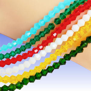 Rondelle граненые Хрустальные стеклянные бусины в комплекте полированные граненые стеклянные бусины 8 мм Spacerk - Product Image 6