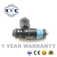 Válvula automática de boquilla H132254 de inyección de alta calidad R & C para Renault Clio Megane 100% inyector de combustible de gasolina probado profesional