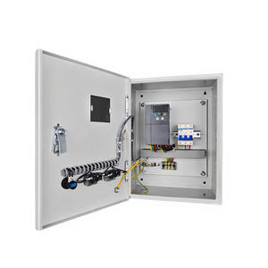 ארון בקרה לאינוורטר, המרת מתח/תדר קבוע, הידראולי, דירוג IP66, 100-630V, לשימוש פנימי, צבוע באבקה - Product Image 1