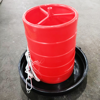 Nouveau design Mangeoire à poulet de 15 kg pour poules pondeuses, poulets de chair, canards, oies – Mangeoire automatique en plastique pour volailles à vendre