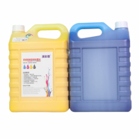Encre Konica 512i 30pl à base de solvant à faible odeur pour extérieur, couleurs vives, 5000 ml, certifiée MSDS pour impression numérique