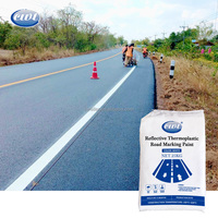 Peinture de signalisation routière blanche standard personnalisée, peinture de marquage routier haute réflectivité