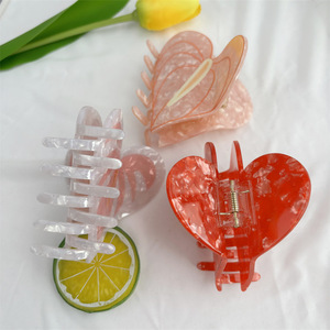 <span class=keywords><strong>Pince</strong></span> à <span class=keywords><strong>cheveux</strong></span> Yuxi Custom Sheila Wasai en acétate artificiel, motif Anthurium tropical, style Hawaïen, <span class=keywords><strong>pince</strong></span> griffe florale tendance - Product Image 3