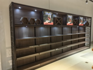 उच्च गुणवत्ता वाले अनुकूलित आकार और परतों सुपरमार्केट प्रदर्शन रैक सुविधा स्टोर अलमारियों - Product Image 5