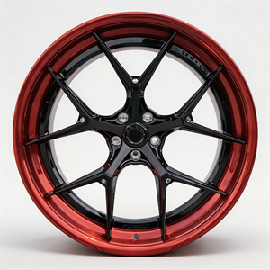 Jantes de voiture de course en aluminium chromées forgées en 3 parties, 18-24 pouces, ET 40mm, PCD 5x112, pour voitures particulières - Nouveauté usine JWYC, Vente chaude - Product Image 1