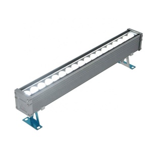 Projecteur mural LED étanche IP65 en aluminium, changeant de couleur RGB, avec driver DMX, garantie 3 ans, pour l'éclairage des bâtiments et les fêtes de Noël - Product Image 1