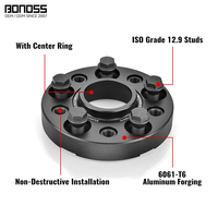 Entretoises et adaptateurs de roue personnalisés en usine 4x100 5x108 5x112 5x114.3 5x120 5x127 5x130 5x139.7 5x150 5x165 6x114.3 6x135 6x139.7
