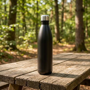 Bouteille d'eau isotherme en acier inoxydable de 500 ml avec impression de logo personnalisé, conservation de la chaleur pendant 12 à 24 heures, anti-fuite, gourde portable pour - Product Image 2