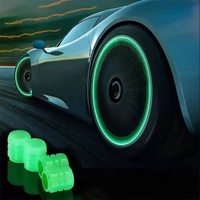 Bouchons de Valve de pneu de moto de voiture lumineux couvercle de Valve lumineux couvercle de moyeu de roue de pneu de voiture pour d'autres accessoires de voiture