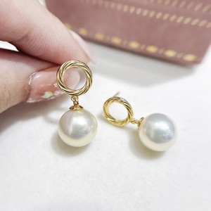 WENCHI 10938 Accessoires DIY en Argent S925 pour Perles, Supports Vides Simples et Tendance pour Perles Rondes de 9-11mm, Apprêts de Bijoux Taille 25mm - Product Image 2