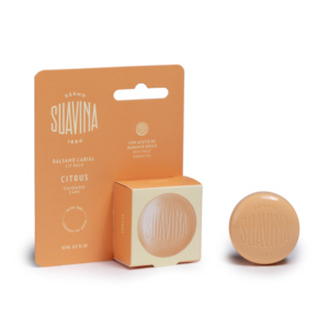Barattolo per Labbra Dermo-Suavina Citrus con Gancio, Protezione per Naso e Labbra da Vento e Polvere, Arancia Dolce - Product Image 3