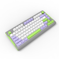 Acer OAK223 Clavier de jeu à membrane à trois modes avec bouton multimédia en métal 80 touches RGB rétroéclairé Batterie ultra