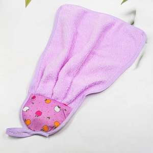 Toalla colgante de coralina con diseño de dibujos animados, paño de cocina lindo y absorbente, toalla de mano de 2 dólares. - Product Image 3