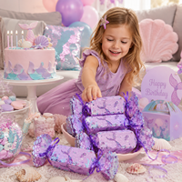 Solution de marque Under the Sea - Boîtes à gâteaux sirène en marque blanche pour les grossistes d'événements - Fournisseur de solutions de marque pour fêtes