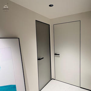 Bisagras ZEYI para Puertas Invisibles con Tecnología de Sellado a Prueba de Viento, Bisagras en Forma de <span class=keywords><strong>L</strong></span> con Mecanismo de Cierre Suave para Puertas de Vidrio - Product Image 3