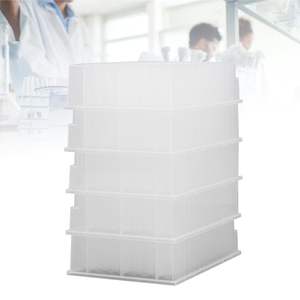 แผ่นเก็บสารแบบหลุมลึก 96 หลุม ขนาด 0.5 มล. แบบก้นตัวยู ผลิตจากพลาสติก PP ป้องกันน้ำได้ระดับ IP55 จาก XZ LAB SUPPLIES - Product Image 2