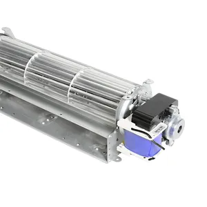 Prsk Ac 220V 60Mm Gearceerde Pool Motor Dwarsstroom Ventilator Aluminium Blad Tangentiële Ventilator Voor Airconditioner