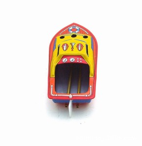 Barco de Juguete a Vapor de Lata Vintage al por Mayor, con Velas, Estilo Steampunk Retro, Adorno de Escritorio para Regalo y Educación Científica - Product Image 6