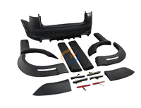 Pour Land Rover Range Rover Sport 2013-2017 mise à niveau vers le modèle LUMMA pare-chocs de haute qualité Kit carrosserie avec housse de pneu.