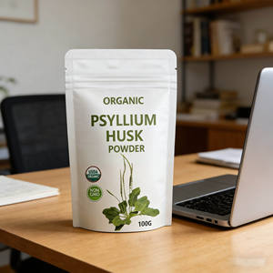 OEM工場カスタムプライベートラベル純天然サイリウムハスク卸売サイリウムハスクパウダー - Product Image 4