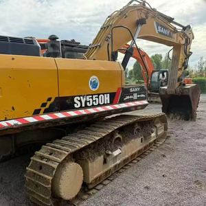 Excavadora de orugas SANY SY550H de alta eficiencia, excavadora de orugas Original multifuncional en buenas condiciones usada Komatsu SANY CAT a la venta - Product Image 1