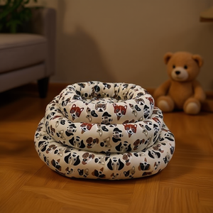 Set Letto per Animali Domestici in Tre Pezzi Imbottito in Cotone Modello YM1266 - Product Image 3