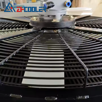 Postenfriador de Aire de la Marca ZHCOOLER para Ventilador de Aire Comprimido, Intercambiador de Calor de Placas de Alta Calidad, Motor de Aluminio, Neumático