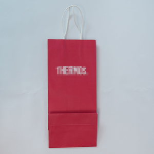 ถุงกระดาษเคลือบสีขาวพร้อมปั๊มโลโก้แบบนูน/แบบจม ปกแข็ง - Product Image 6