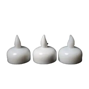 Set Di 12 Pezzi di Nozze Senza Fiamma Galleggiante Tè Luci di Candela Per Piscina, Fontana, vaso E Serbatoio di Pesce Decor Romantico