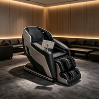 Sillón de Masaje Corporal Completo 4D Premium con Detección de Salud por IA, Riel SL y Carga Inalámbrica