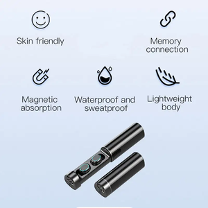 Écouteurs sans fil <span class=keywords><strong>N21</strong></span> originaux, intra-auriculaires, étanches IPX4, réduction du bruit, casque sportif, lampe torche LED pour la batterie, pour le jeu - Product Image 5