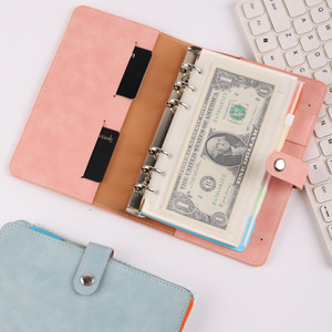 Agenda de Viaje A6 de Cuero PU con Estampado, Diario, Planificador con Diseño de Corazón para Chicas, Cuaderno de Hojas Sueltas, <span class=keywords><strong>Libro</strong></span> de Registro Personal, Regalo Personalizable - Product Image 5